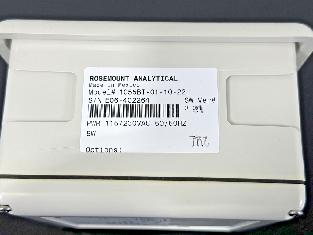 Rosemount 1055BT 01 10 22 pH ORP Analyzer Broadley Technologies Model 303