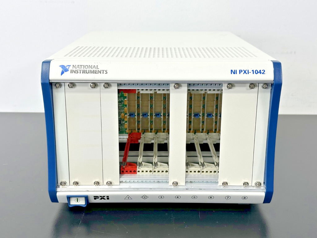 National Instruments NI PXI 1042 8 Slot 3U PXI Chassis Mainframe Working0