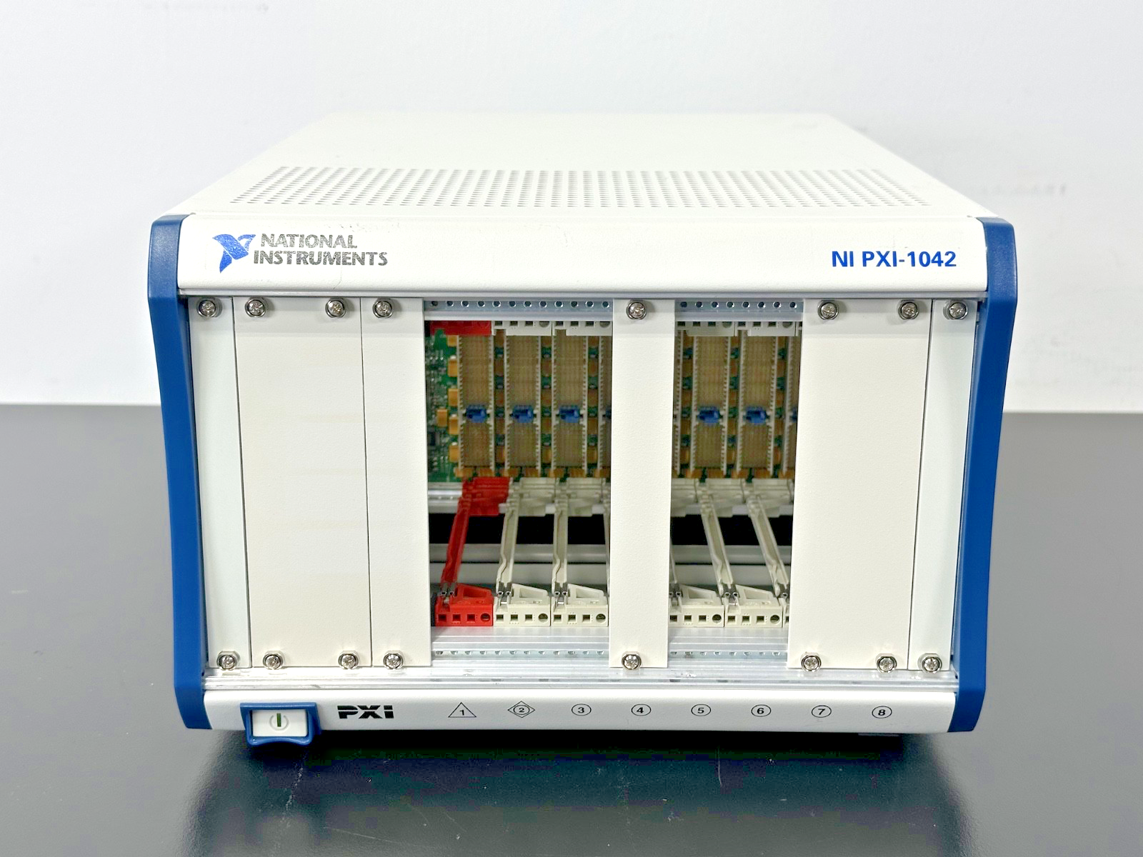 National Instruments NI PXI 1042 8 Slot 3U PXI Chassis Mainframe Working0