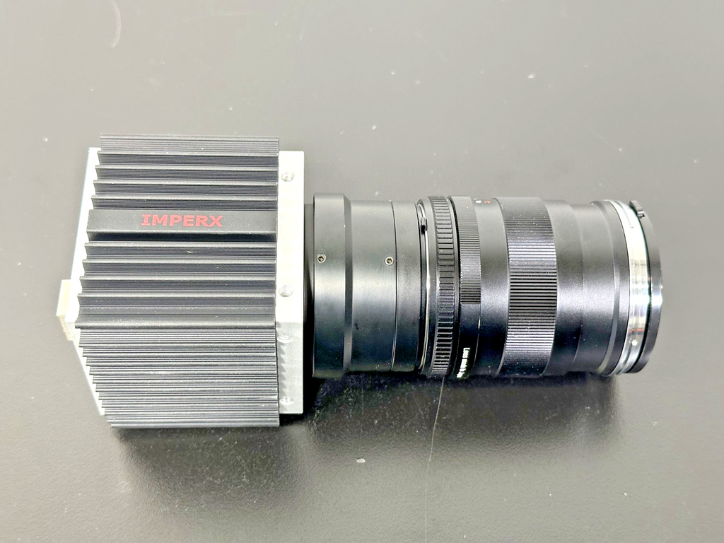 Imperx IPX-11M5 VMFB Camera w/ Zeiss Distagon 28mm f/2 ZF.2 Lens0
