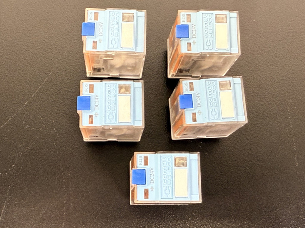 Comat Releco C7 T21 DC24V Industrial Plug In Relay 6A 250VAC Lot of 52