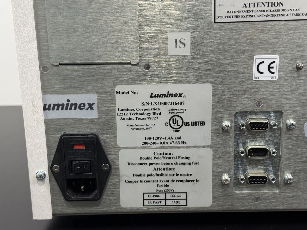 Luminex L100 Fluoroanalyzer w/ Luminex SD Sheath Delivery System LifeMatch8