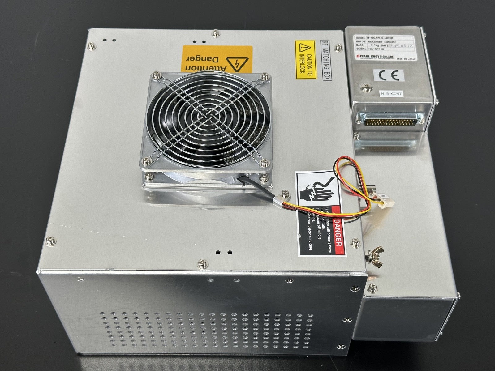 Pearl Kogyo M 05A2LS 400K 400kHz RF Matching Box Network 500W0
