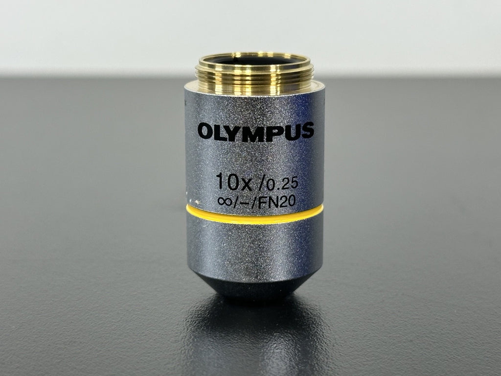 Olympus 10X/0.25 Plan Objective FN20 Microscope Lens0
