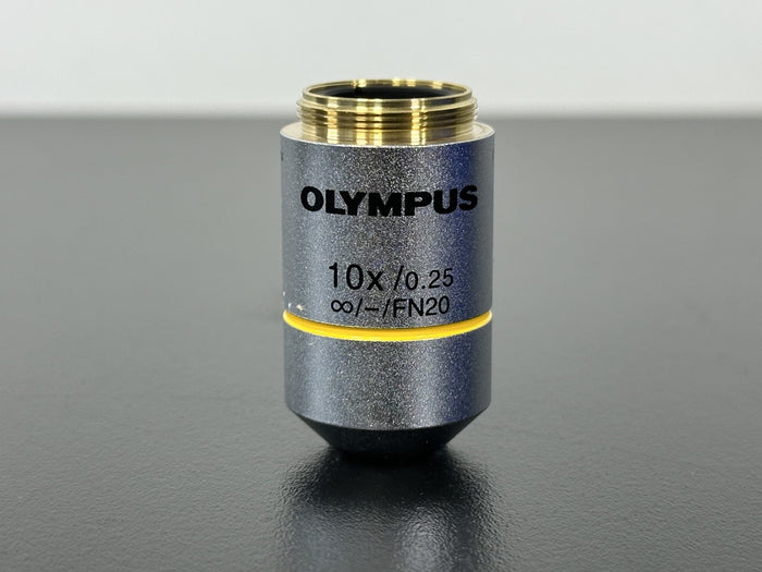 Olympus 10X/0.25 Plan Objective FN20 Microscope Lens