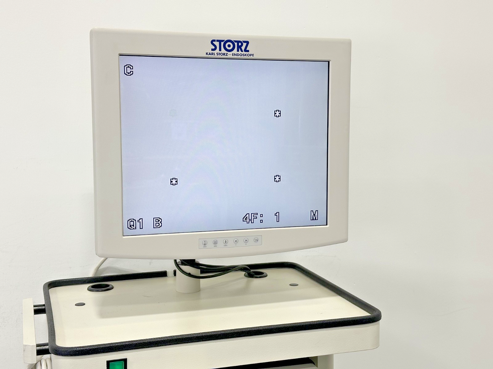 Karl Storz Xenon Nova 175 Telecam DX II Endoscopy Tower Cart Sony UP 51MD4