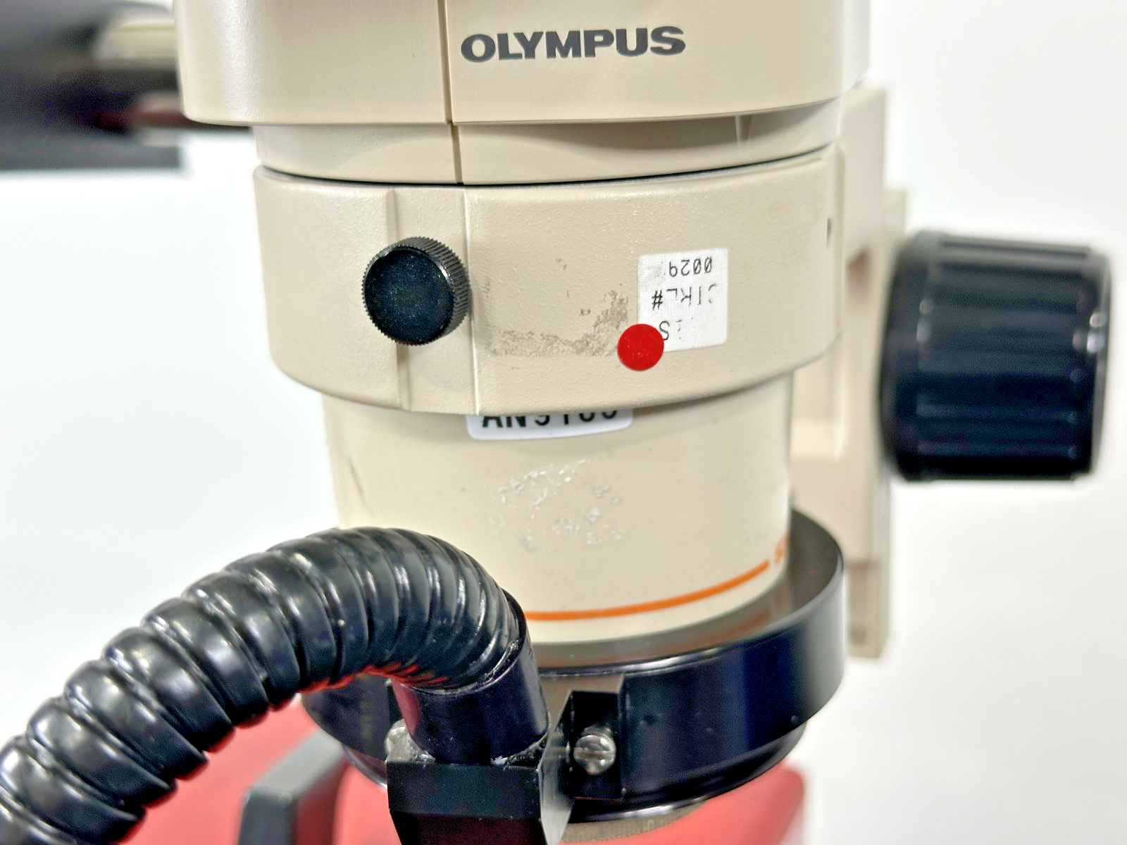 Olympus SZ60 Trinocular Microscope Infinity2 Camera Boom Stand Titan Light5