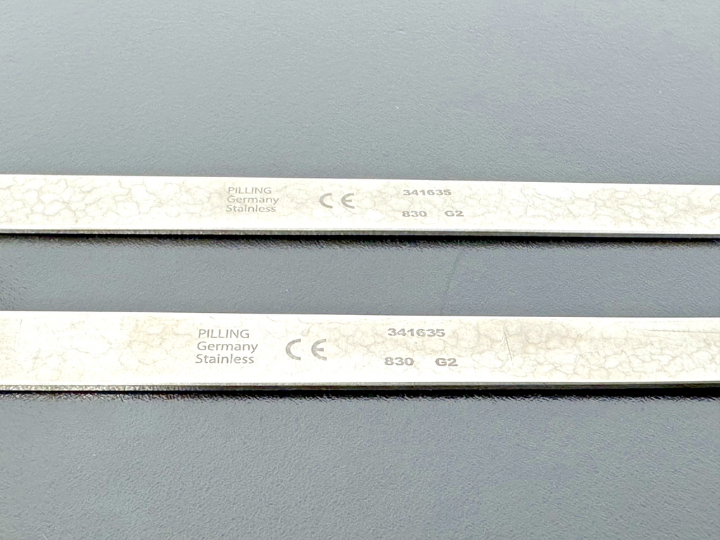 Pilling 341635 Brewster Phrenic Double Ended Retractor Nested Pair2
