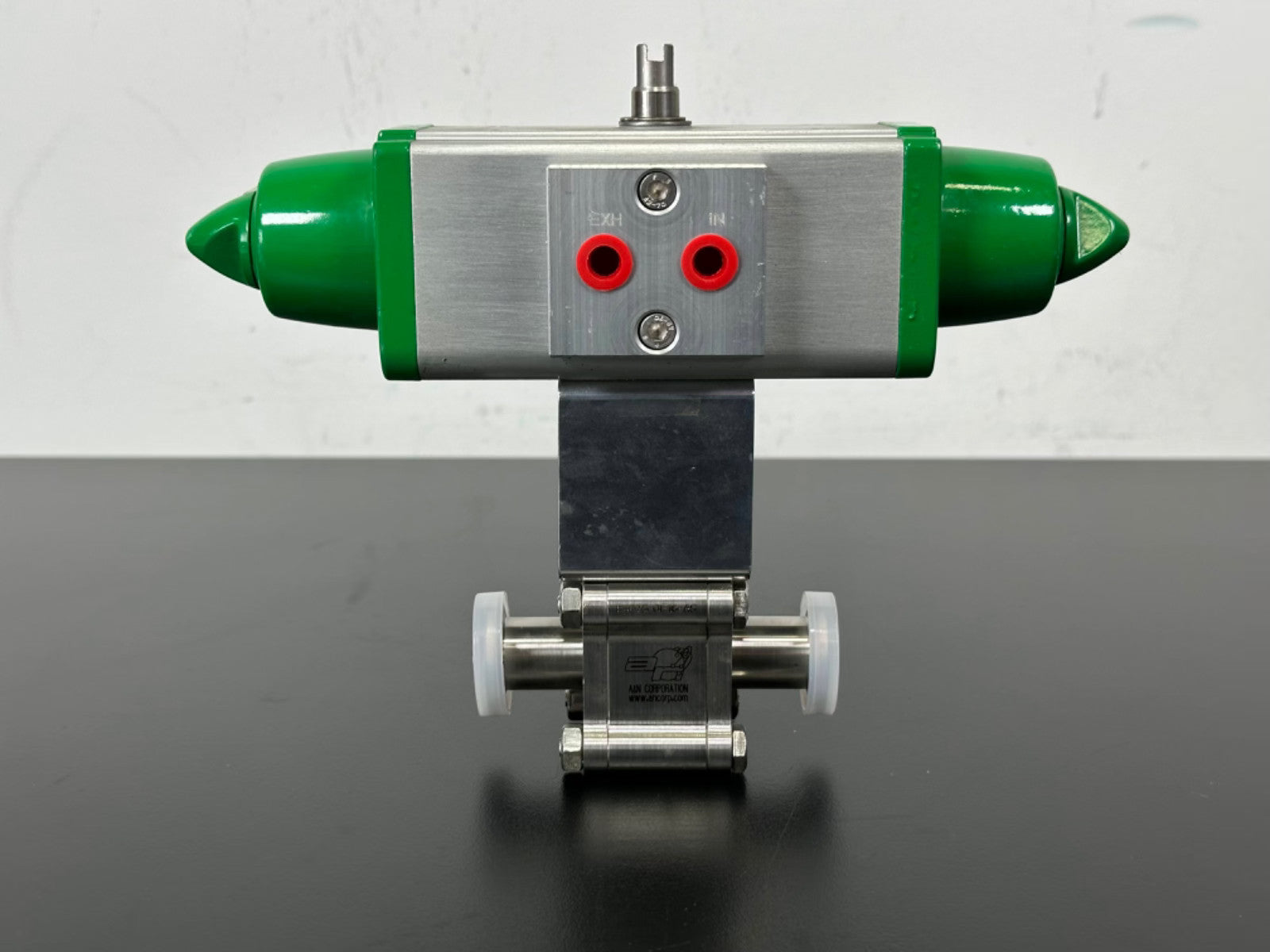 Actuatech GS 15 F04 Pneumatic Actuator w/ A&N Ball Valve B4075 0F16 AS Stainless3