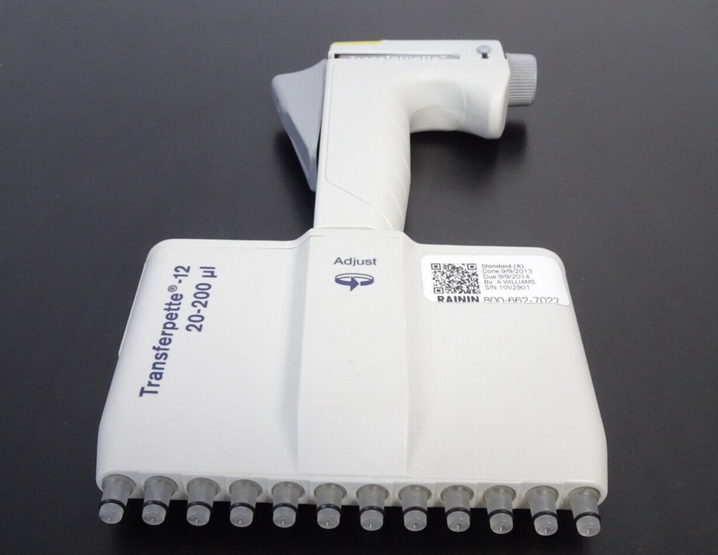BrandTech Transferpette 12 Channel Manual Pipette 20 200uL2