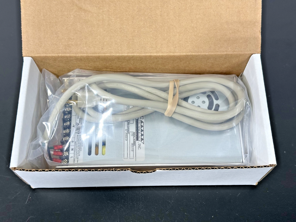 TE Technology PS-24-13 24V DC 13A Fixed-Voltage Power Supply  New Unused0