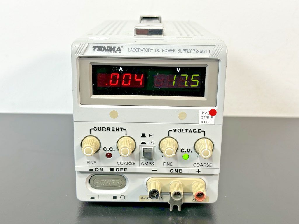 Tenma 72 6610 0 30V 3A Laboratory DC Power Supply Working0