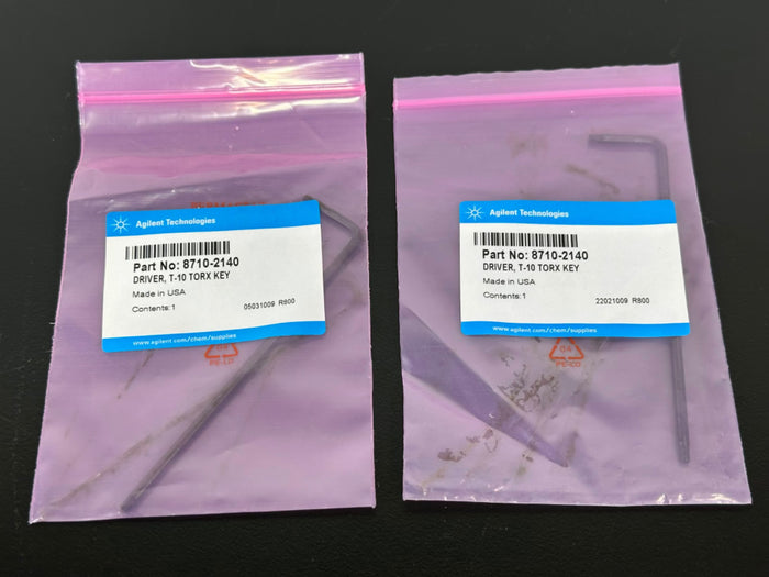 Agilent Technologies 8710 2140 T10 Torx Driver Key Wrench Lot of 2