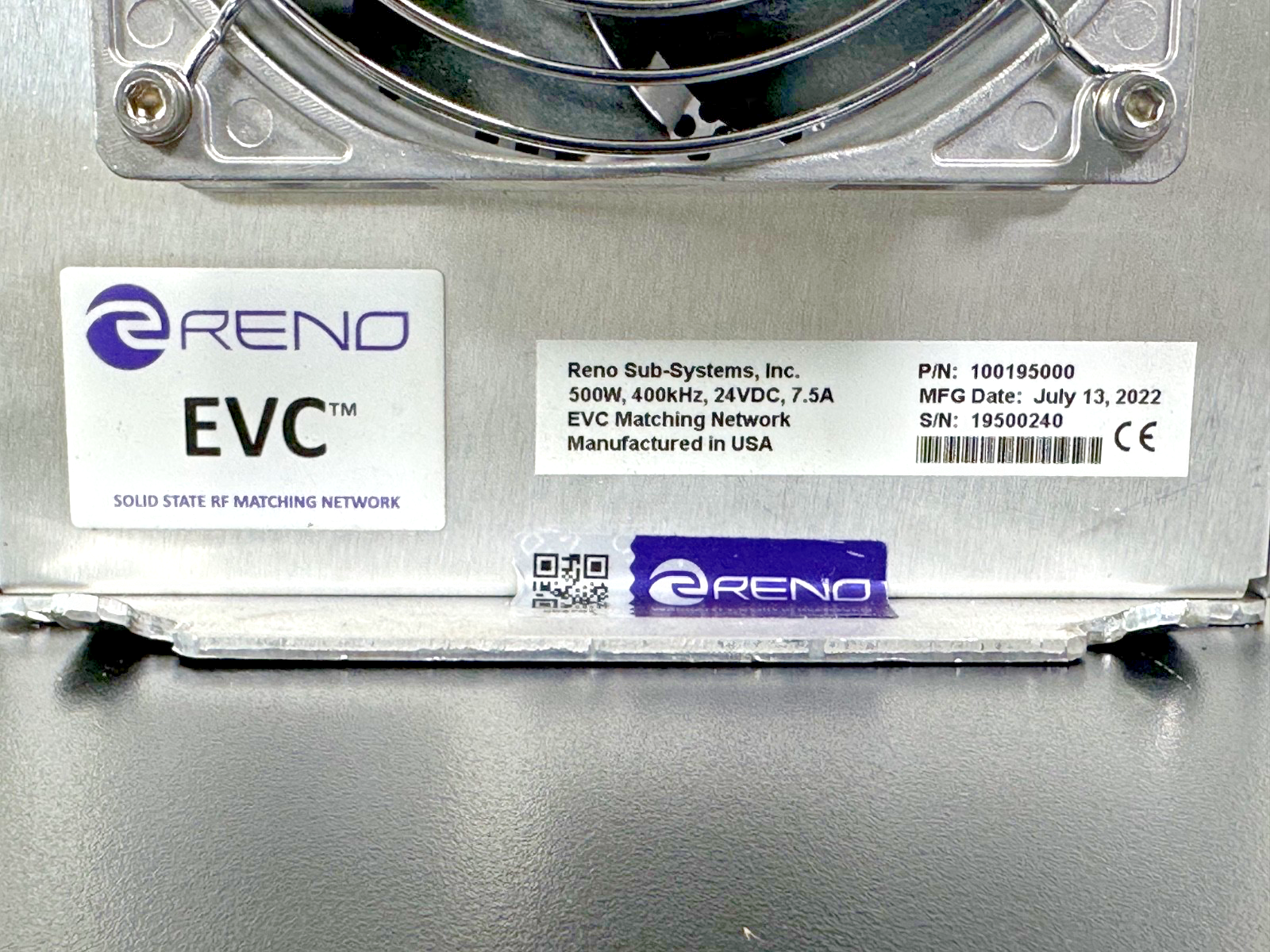 Reno Subsystems 100195000 RF Generator Plasma Power Supply Unit Semiconductor4