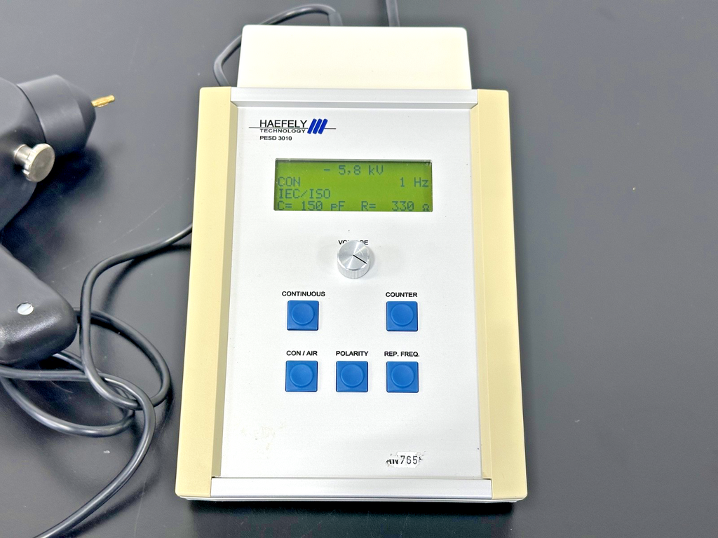 Haefely PESD 3010 30kV Electrostatic Discharge ESD Simulator Kit Working2