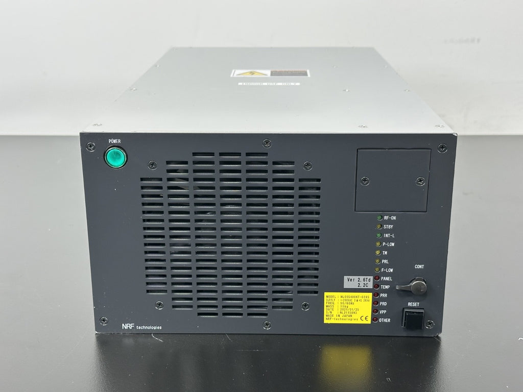 NRF Technologies NL055400KT 02XS RF Generator Power Supply 2kVA0