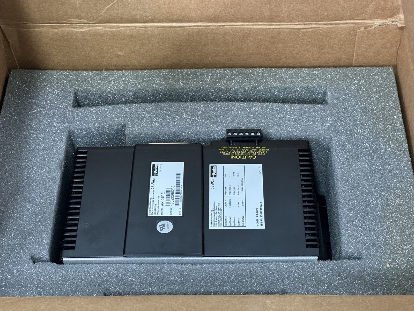 Parker AR 04PE Aries EPL Servo Drive & 9640P3U0B0 Controller8