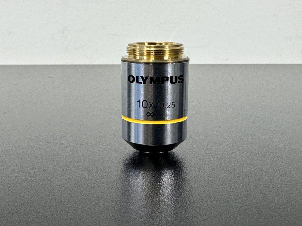Olympus Plan Objective 10X/0.25 Infinity Microscope Objective Lens0