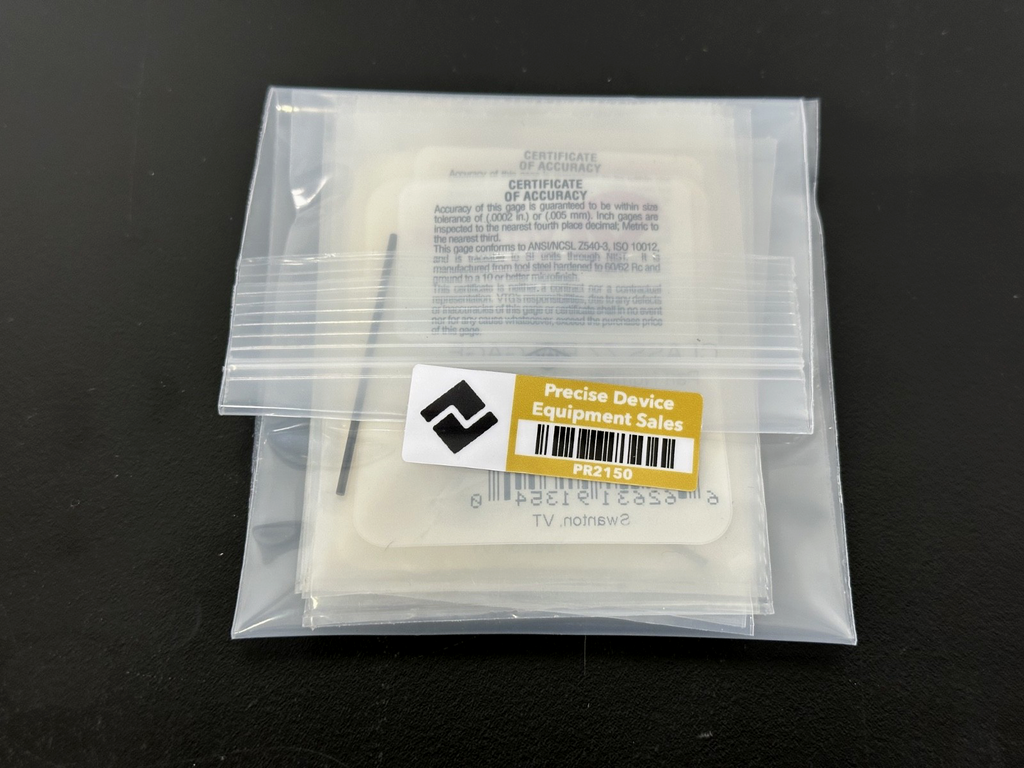 Vermont Gage .060" Class ZZ Pin Gage 911206000 Black Guard Lot of 9 New3