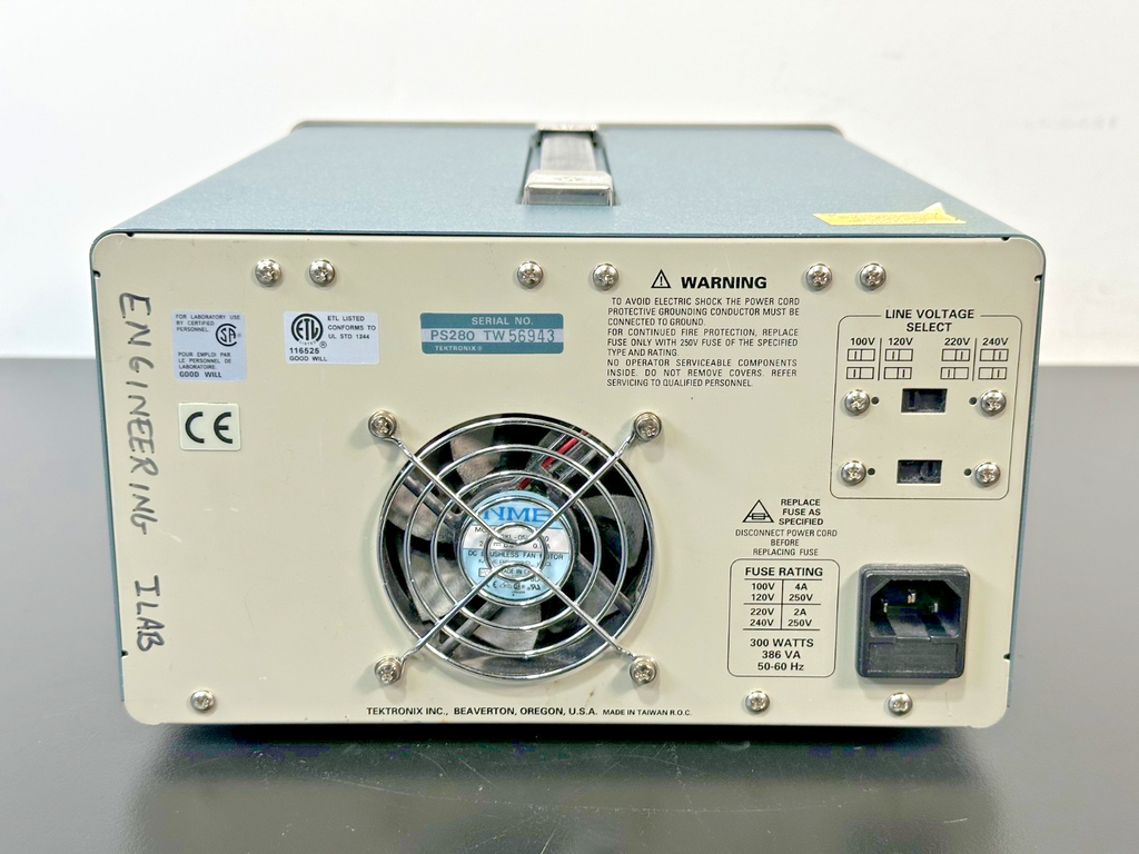 Tektronix PS280 Triple Output DC Power Supply 30V 2A Tested Working1
