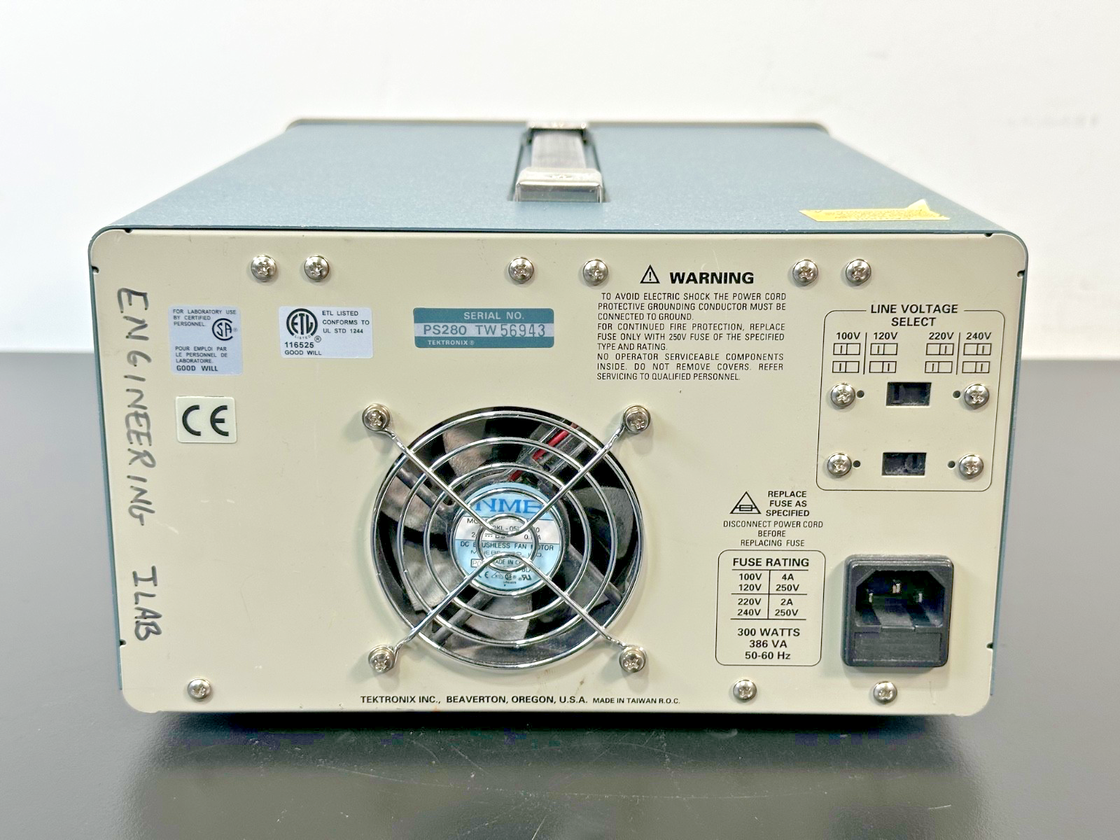Tektronix PS280 Triple Output DC Power Supply 30V 2A Tested Working1