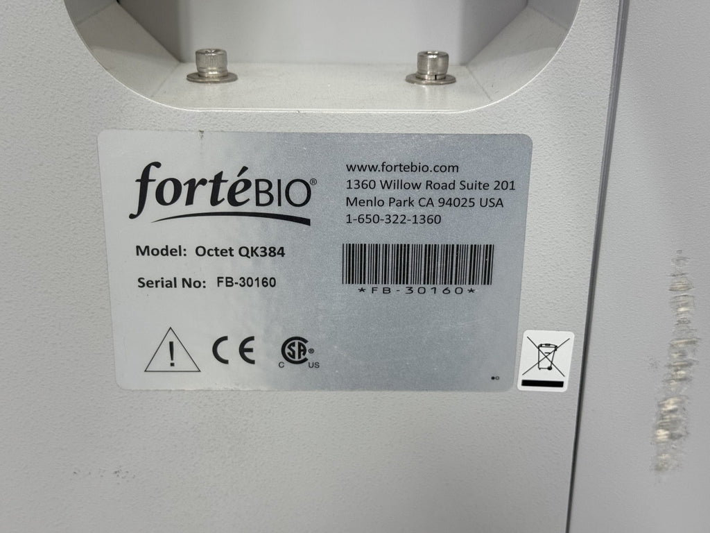 fortebio Octet QK384 Bio Layer Interferometry BLI Analyzer7