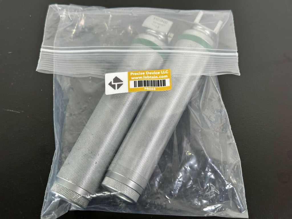 Heine Laryngoscope Handles F.O Fiber Optic Standard Size Germany Lot of 25