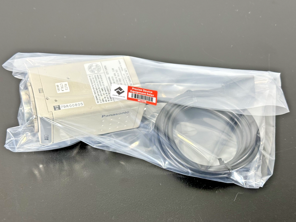 Panasonic WV BP310 B&W Camera Body with Attached Cable | Working8