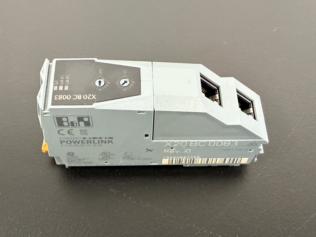 B&R X20 BC 0083 POWERLINK BUS CONTROLLER X20BC0083 Rev.L01