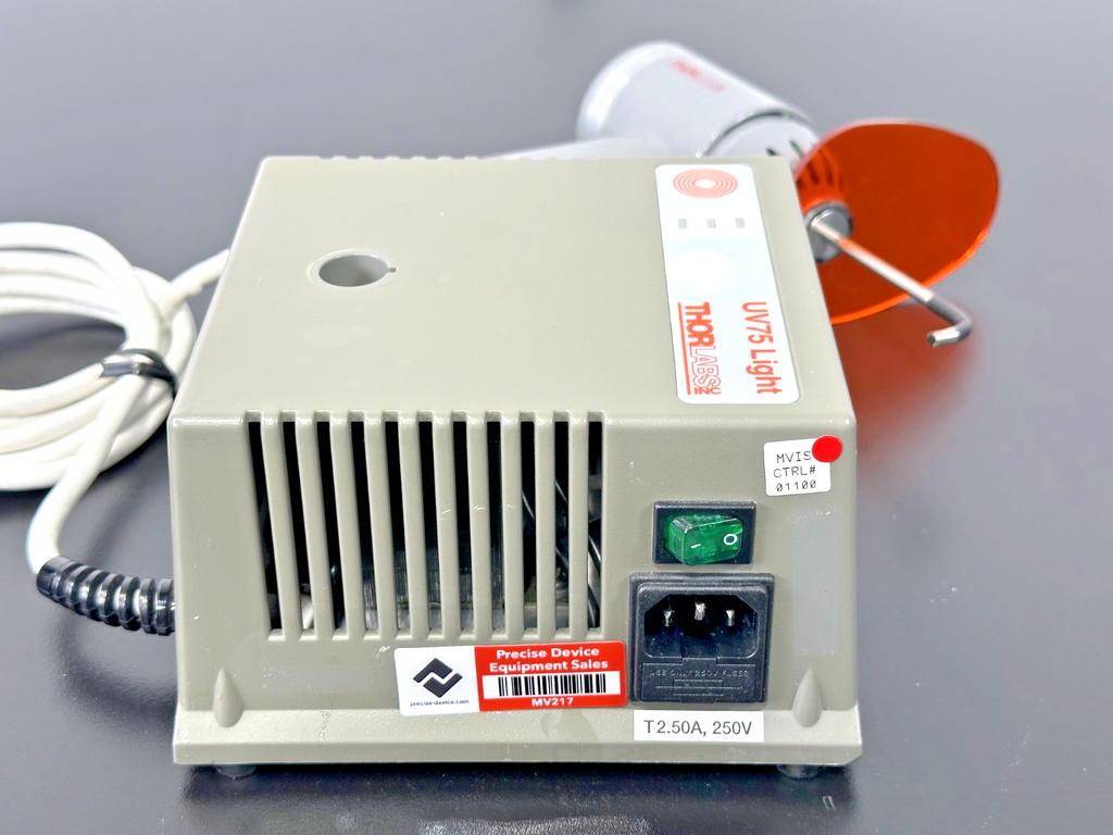 Thorlabs UV75 560 UV Curing Lamp System Handpiece Powers On Working3