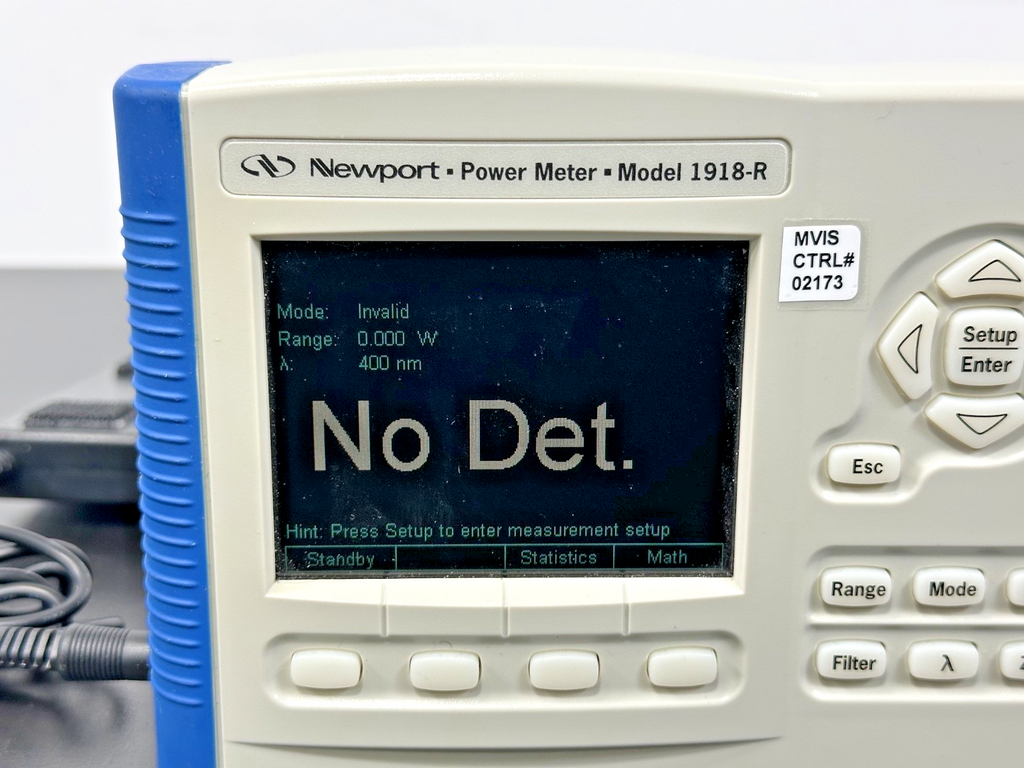 Newport 1918-R Handheld Optical Power Meter 24V DC Working1