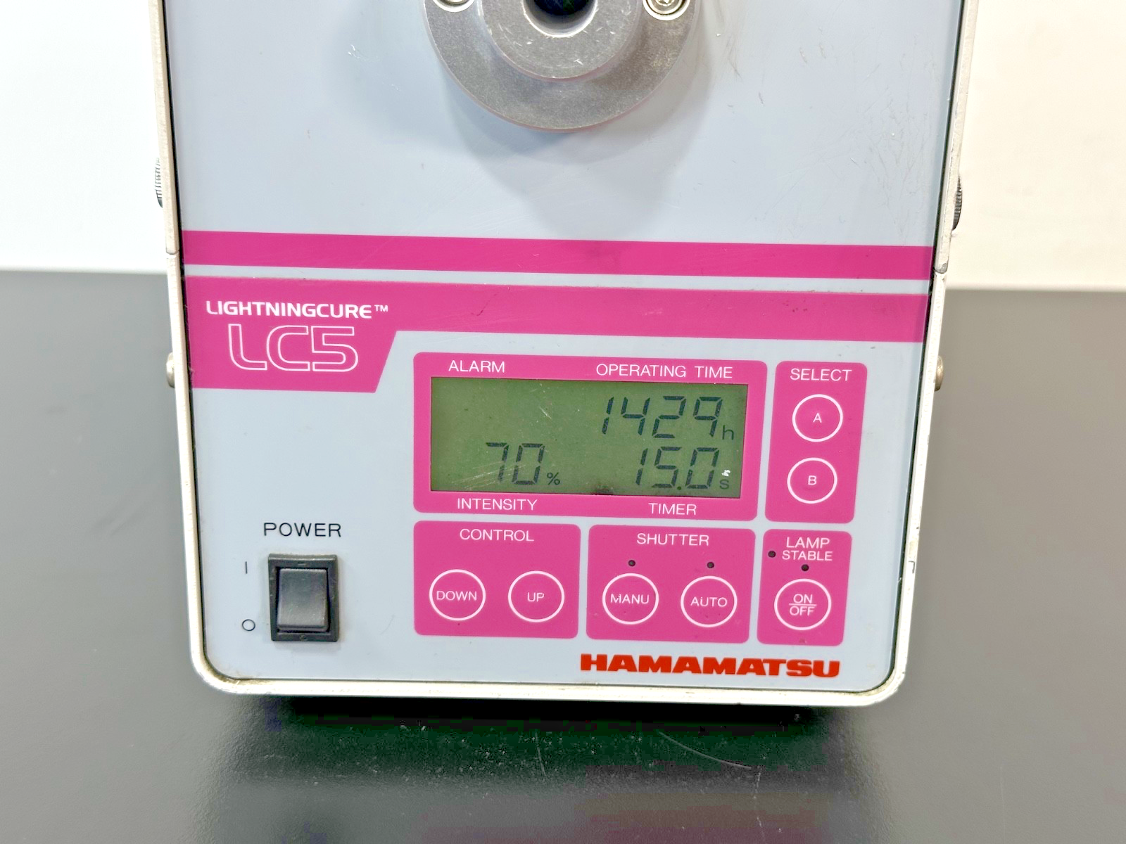 Hamamatsu Lightningcure LC5 L8388 01 UV Spot Light Source Powers On Working2