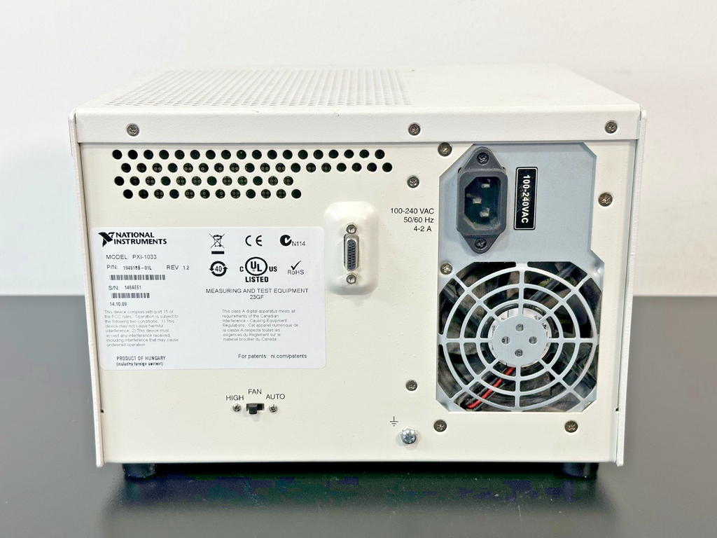 NI PXI 1033 Chassis with PXI 6115 DAQ Module3