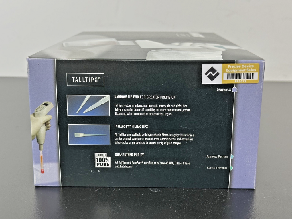 Thermo Matrix 7635 TallTips 12.5uL 40mm Sterile Filter Tips 8 Racks4