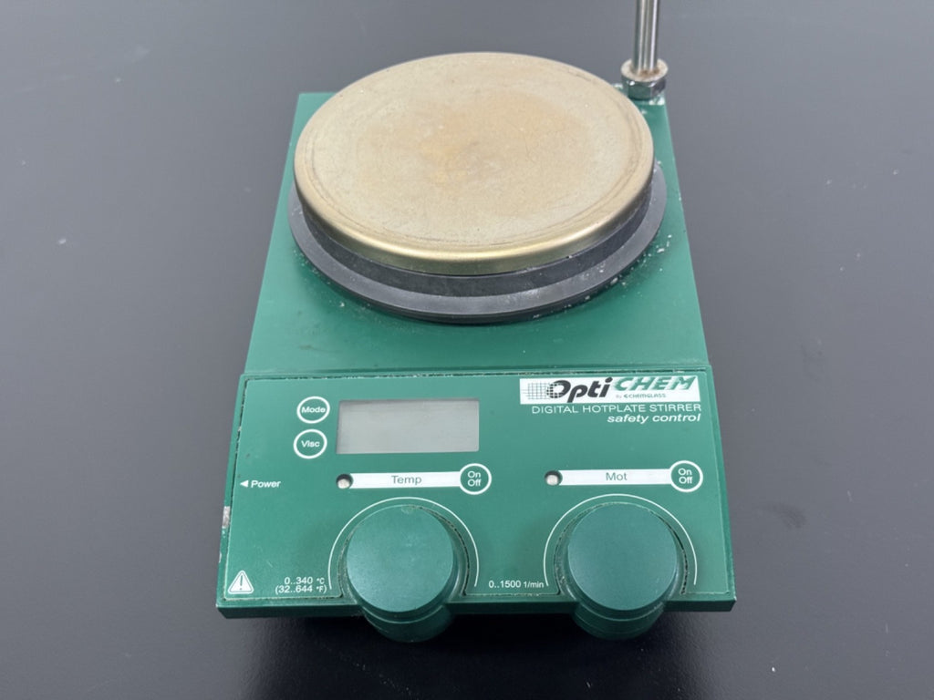OptiChem Digital Hotplate Stirrer 03.348635 For Parts Missing Power Software1