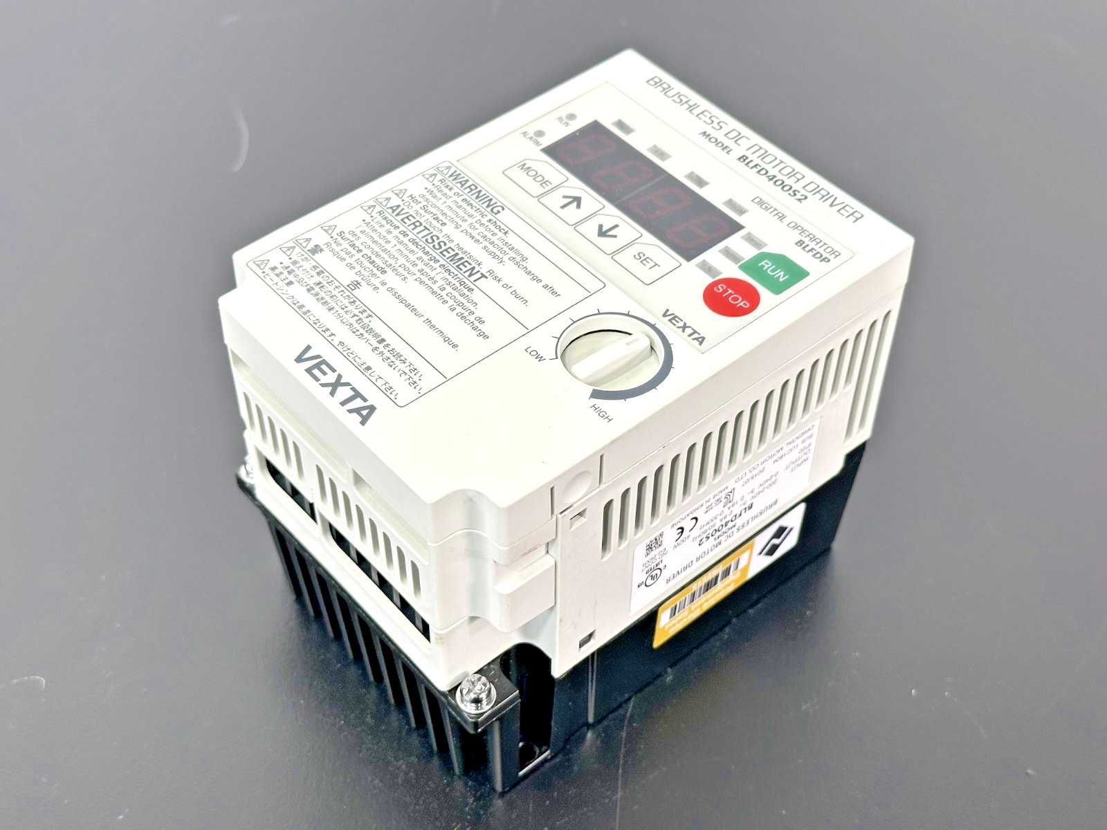 VEXTA BLFD400S2 Brushless DC Motor Driver Digital Operator BLFDP1