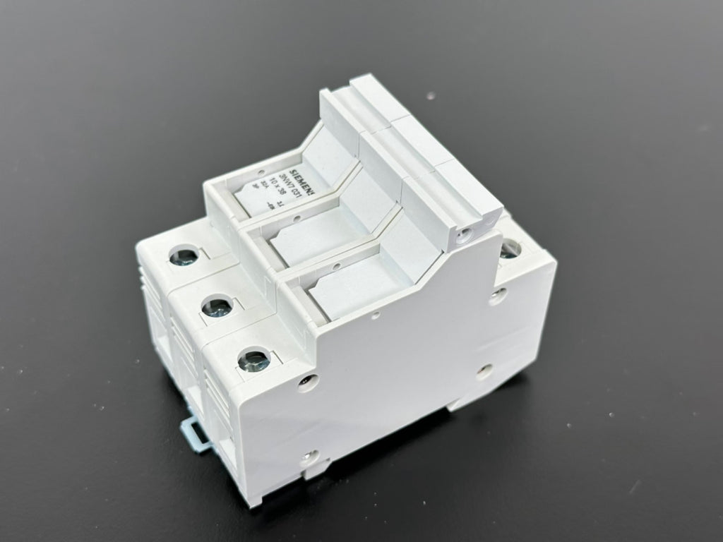 Siemens 3NW7 031 3 Pole Fuse Holder Base 32A 10x38 DIN Rail NEW2