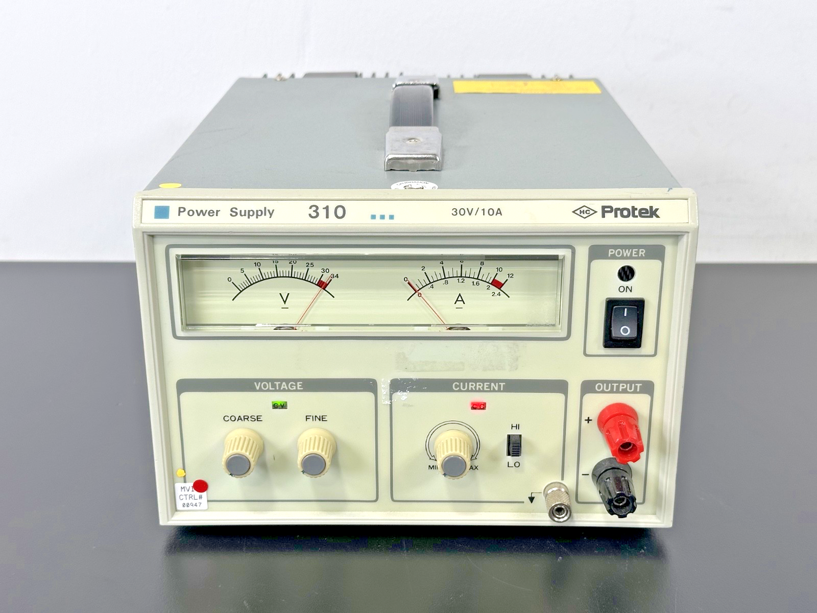 Protek 310 Adjustable DC Power Supply 30V 10A Analog Bench Unit Working0