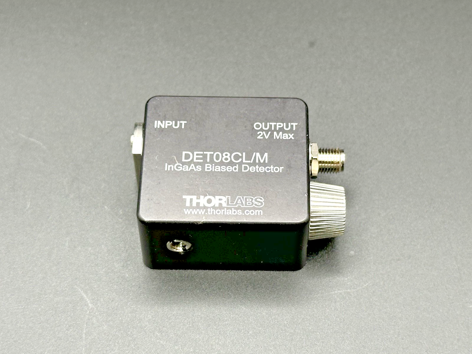 Thorlabs DET08CL/M 5GHz InGaAs Biased Photodetector 800 1700nm0