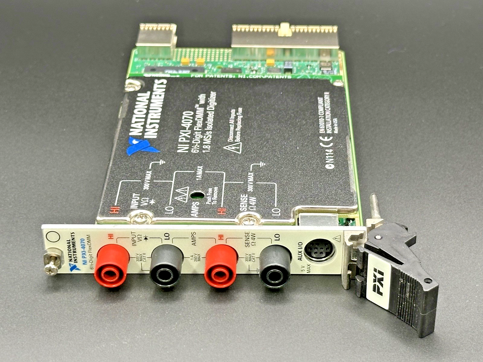 National Instruments NI PXI 4070 6.5 Digit FlexDMM 1.8 MS/s Digitizer Module1