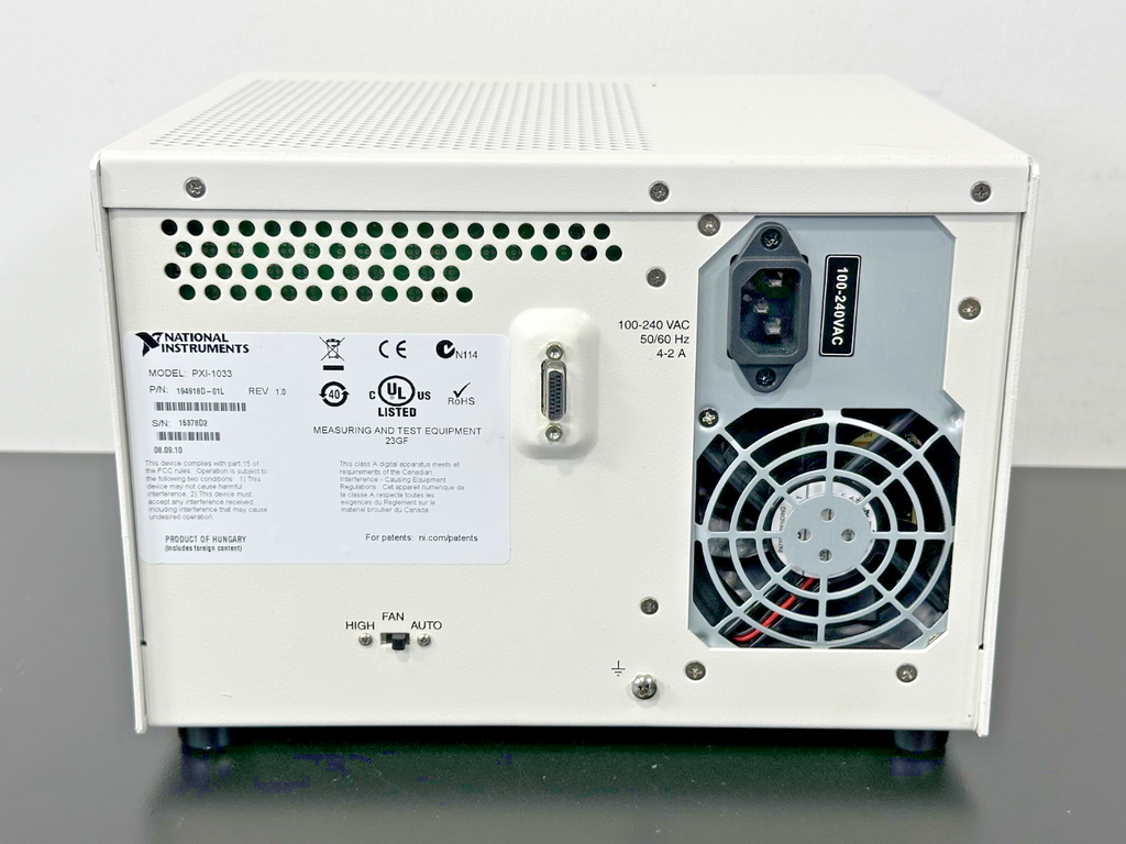 National Instruments NI PXI 1033 5 Slot PXI Chassis MXI Express | Working3