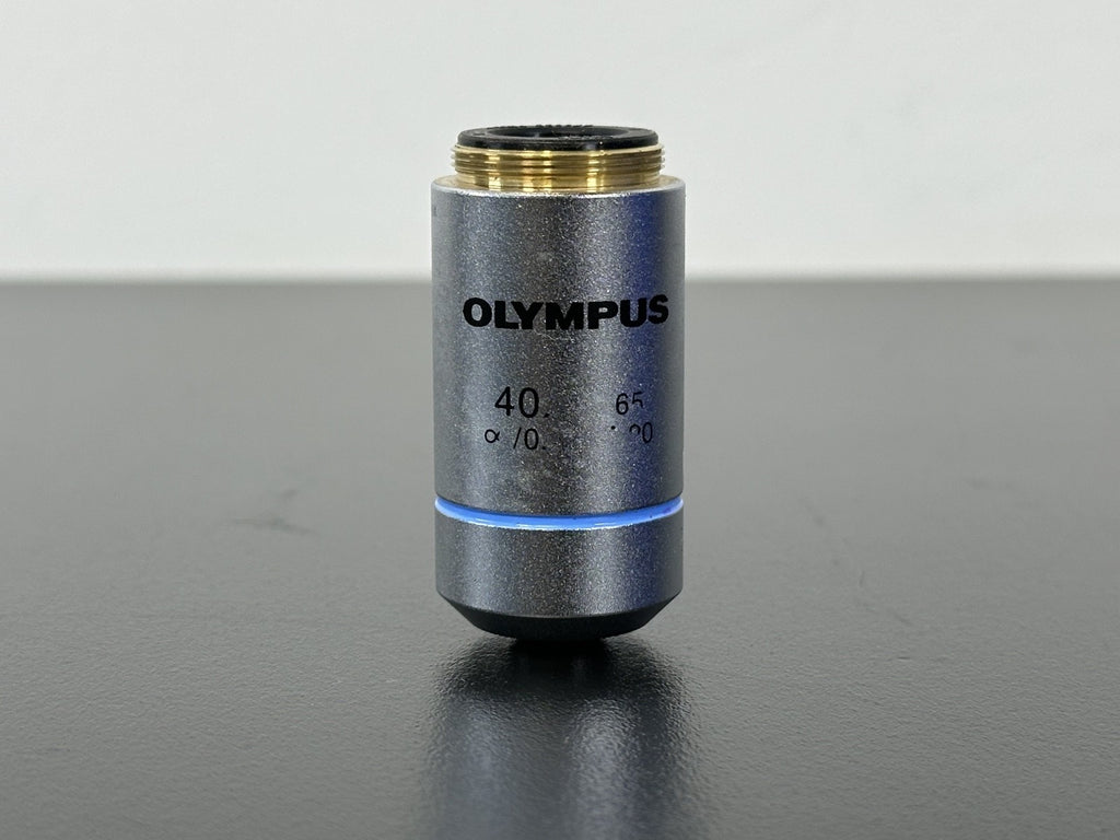 Olympus 40X/0.65 Plan Objective Microscope Lens0