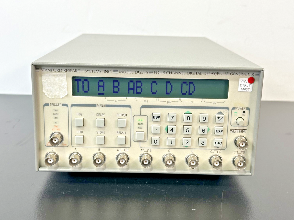 Stanford Research Systems DG535 Digital Delay Pulse Generator Opt 01/03 Working0