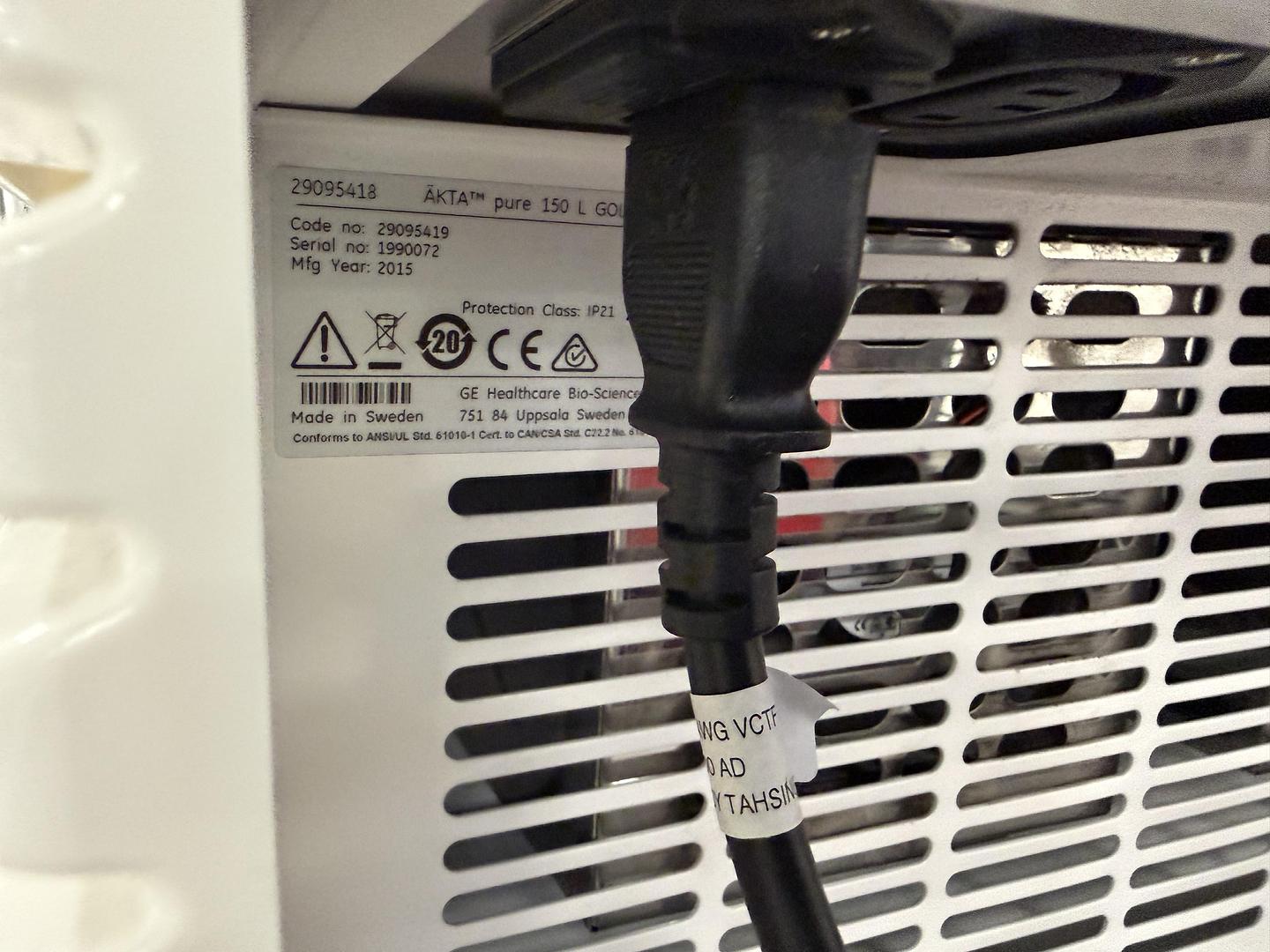 GE AKTA Pure 150L Gold Seal FPLC Protein Purification System | 2015 |6